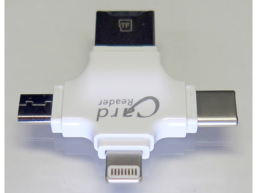 CROSS-MS4W [Lightning/USB Type-C/USB/microUSB microSD ��]