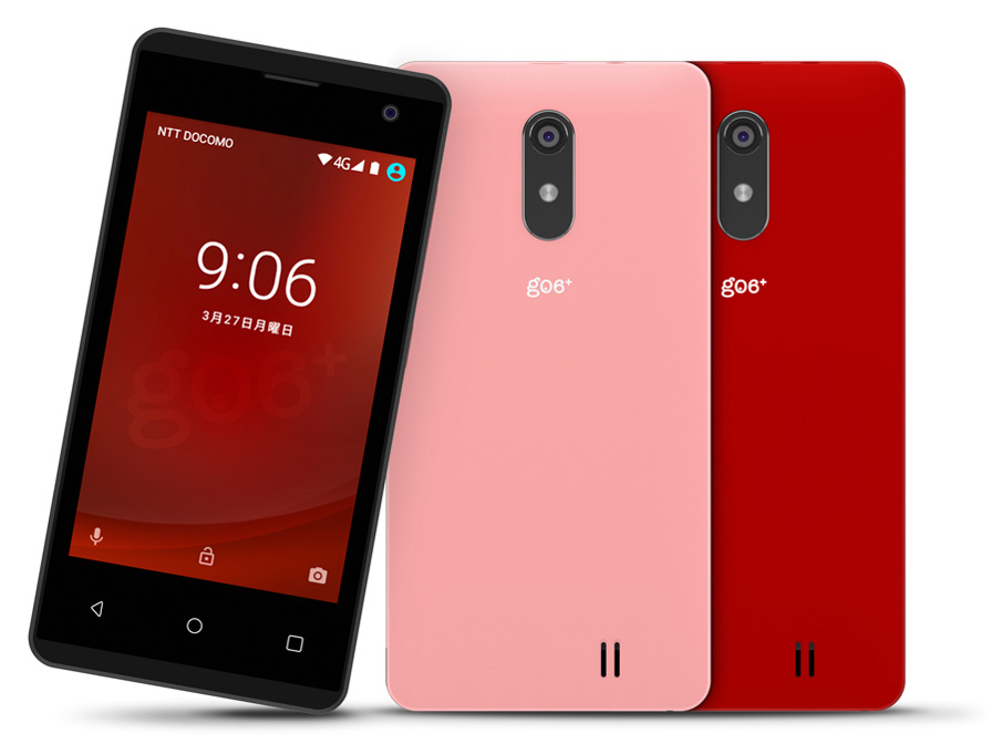 g06+ SIM�t���[ [gooRed/�s���N] �̐��i�摜