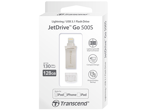 JetDrive Go 500 TS128GJDG500S [128GB]