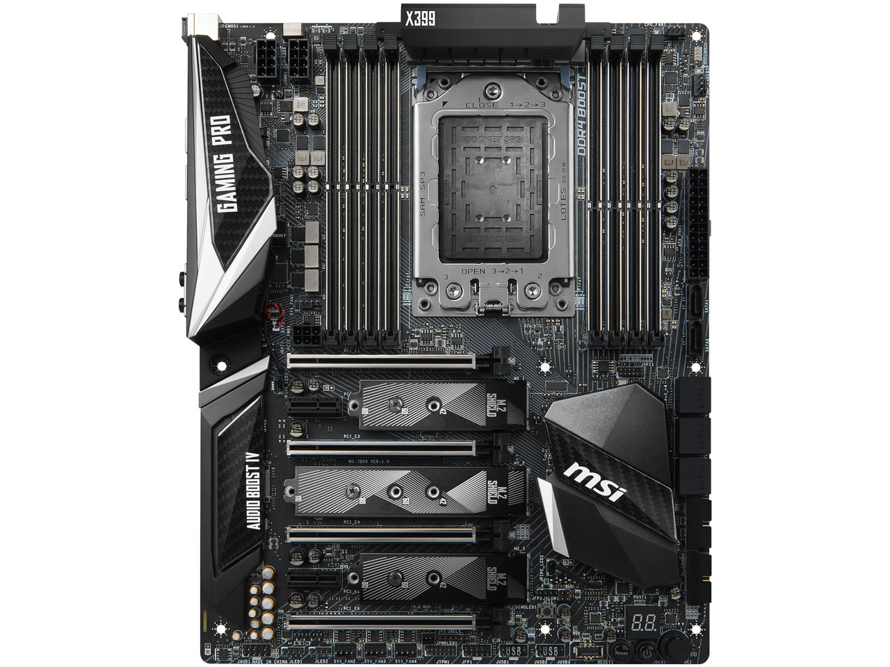 X399 GAMING PRO CARBON AC �̐��i�摜