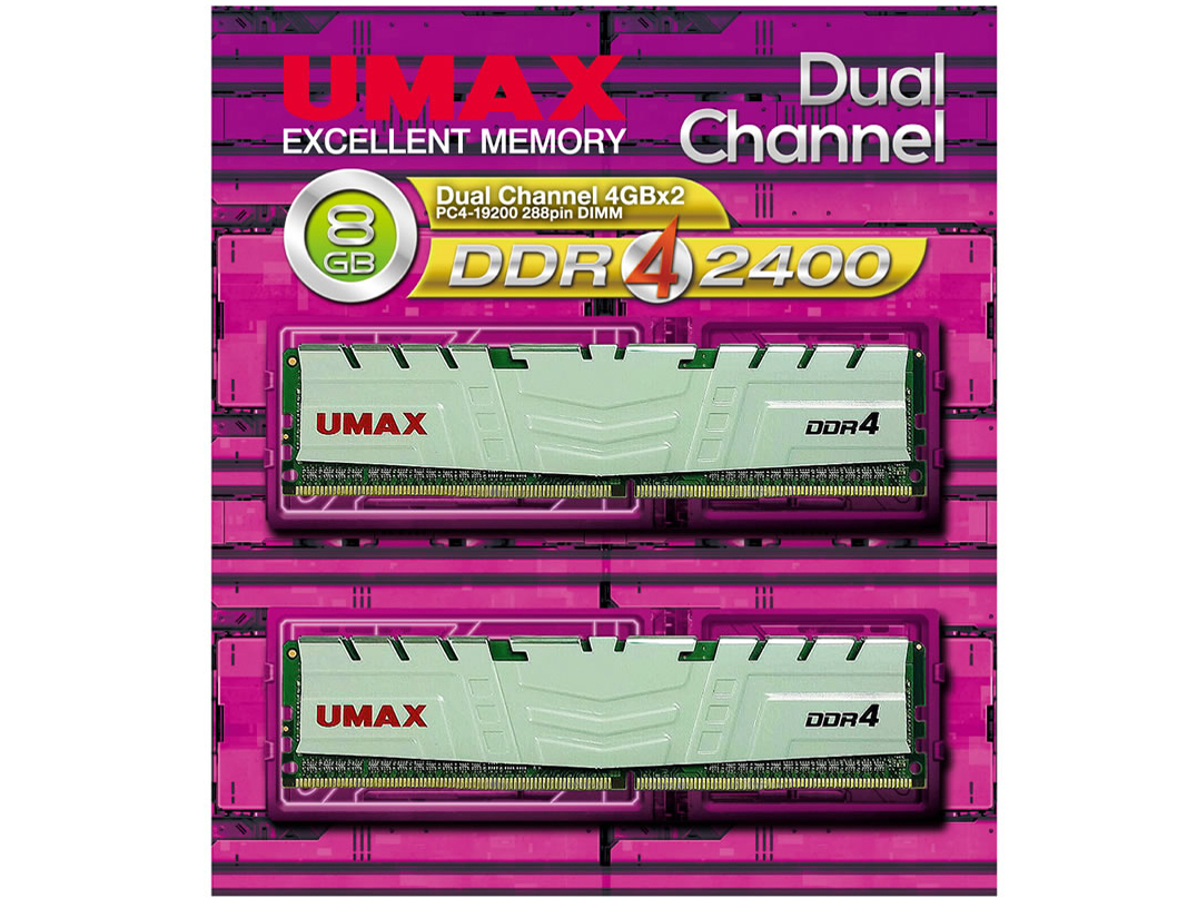 DCDDR4-2400-8GB HS [DDR4 PC4-19200 4GB 2���g] �̐��i�摜