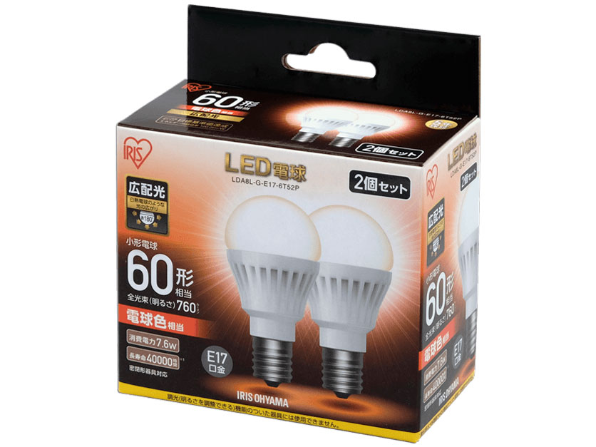 ECOHiLUX LDA8L-G-E17-6T52P [�d���F] �̐��i�摜