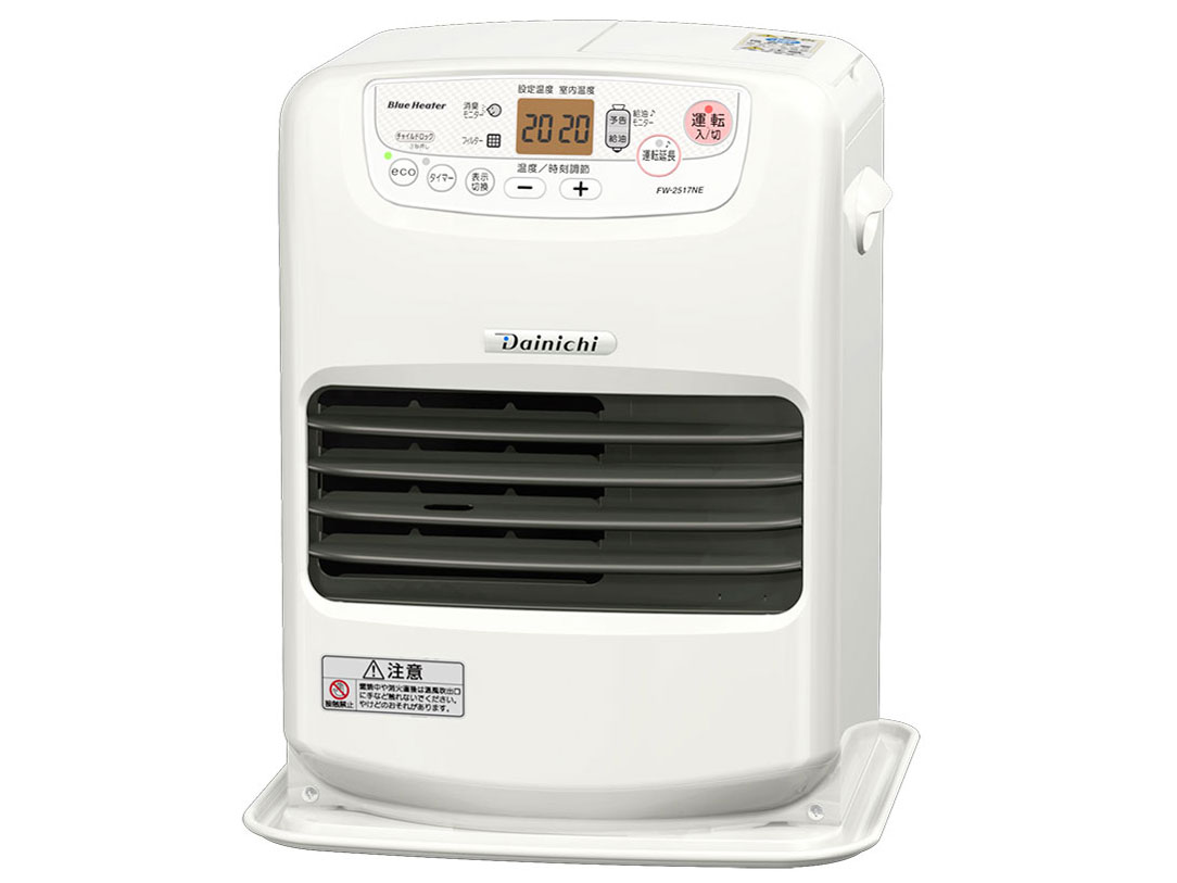 ダイニチ ブルーヒーター NEタイプ FW-2517NE 取扱説明書・レビュー