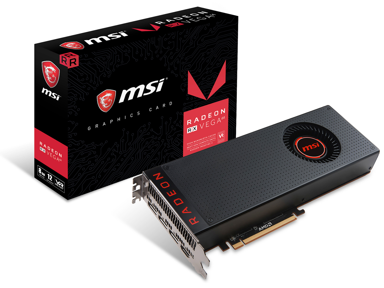 Radeon RX Vega 64 8G [PCIExp 8GB] �̐��i�摜