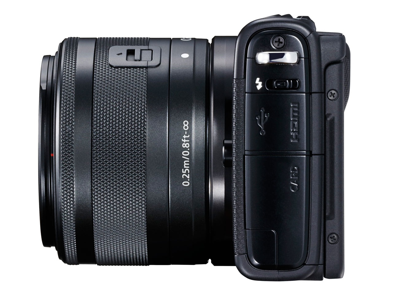 EOS M100 EF-M15-45 IS STM �����Y�L�b�g [�u���b�N]