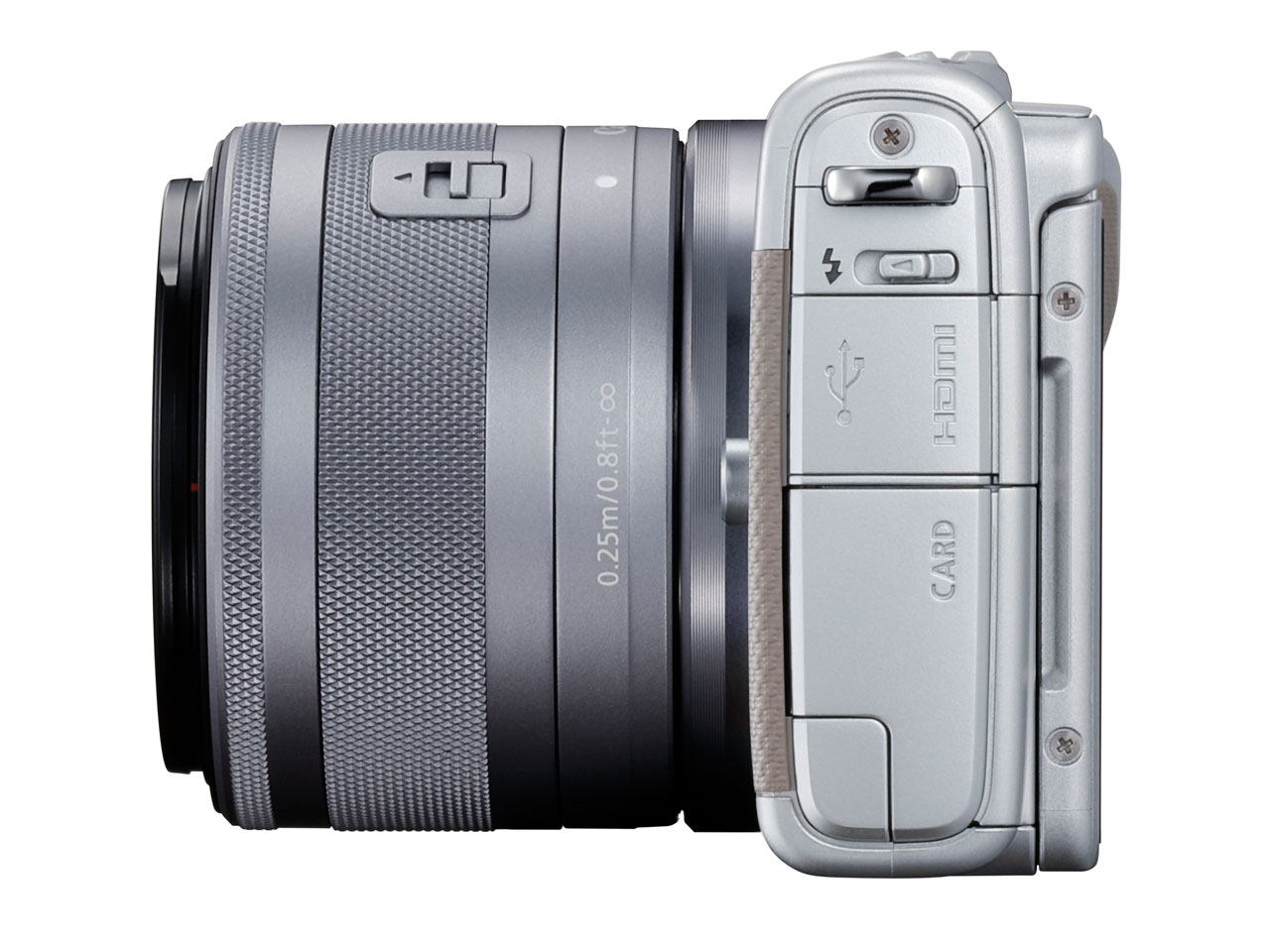 EOS M100 EF-M15-45 IS STM �����Y�L�b�g [�O���[]
