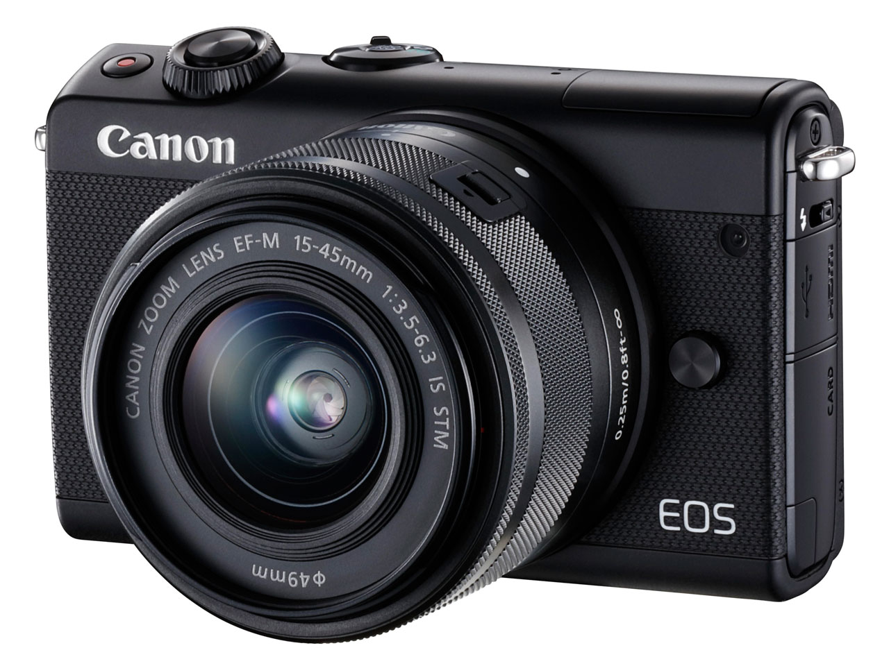 EOS M100 �_�u�������Y�L�b�g [�u���b�N]