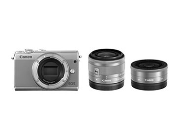 Canon - Canon m100 一眼レフ ミラーレス ミラーレス一眼 ホワイトレンズキット EOS M キヤノン Canon ミラーレス一眼 M100 レンズキット