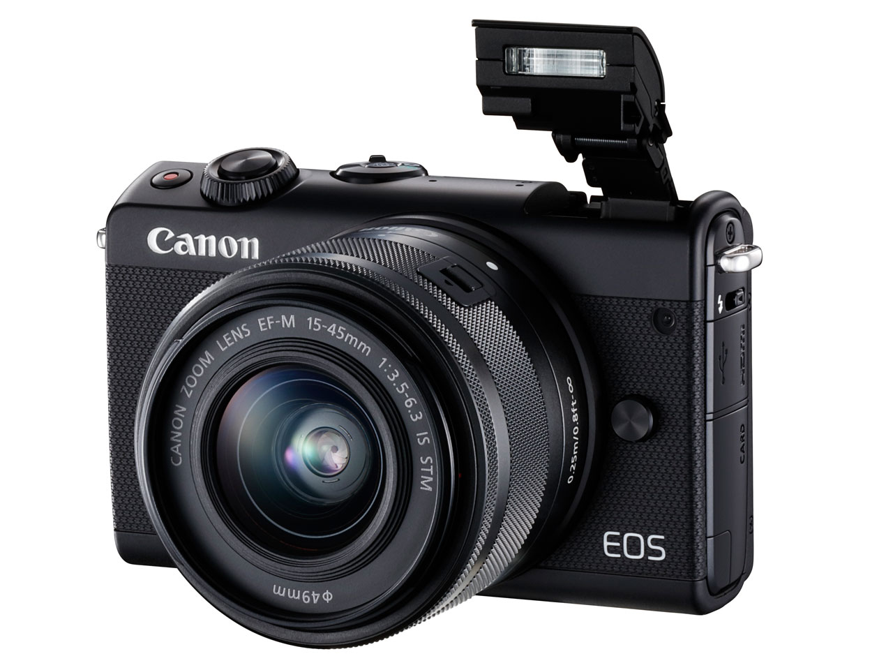 EOS M100 �_�u���Y�[���L�b�g [�u���b�N]