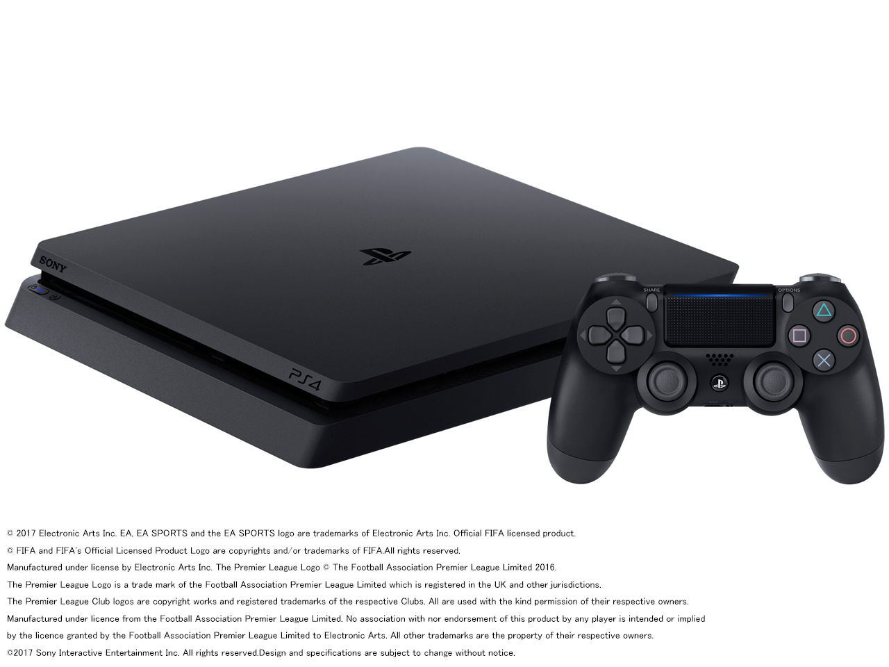 �v���C�X�e�[�V����4 HDD 1TB FIFA 18 Pack �W�F�b�g�E�u���b�N CUHJ-10017