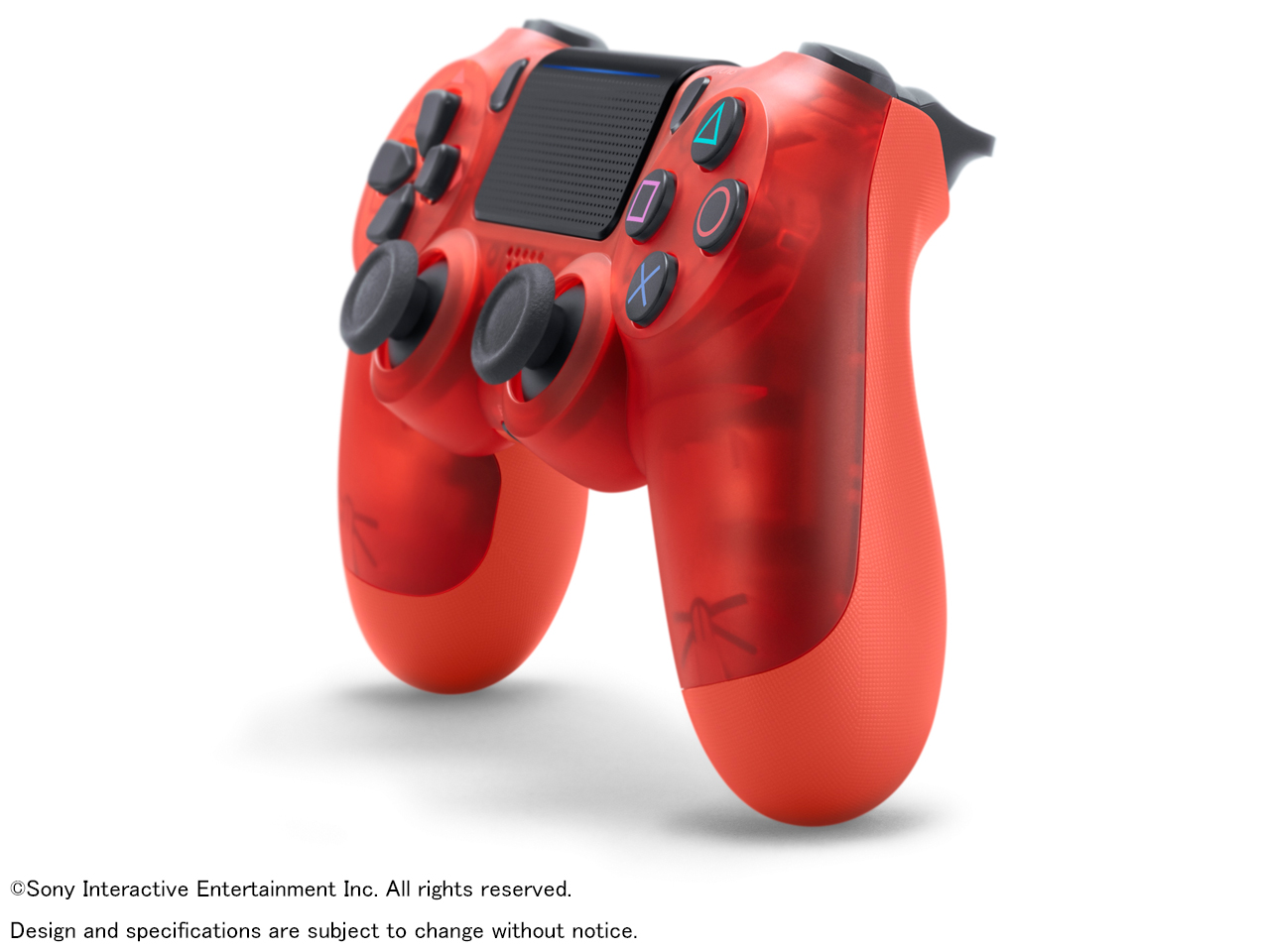 ���C�����X�R���g���[���[(DUALSHOCK 4) CUH-ZCT2J18 [���b�h�E�N���X�^��]