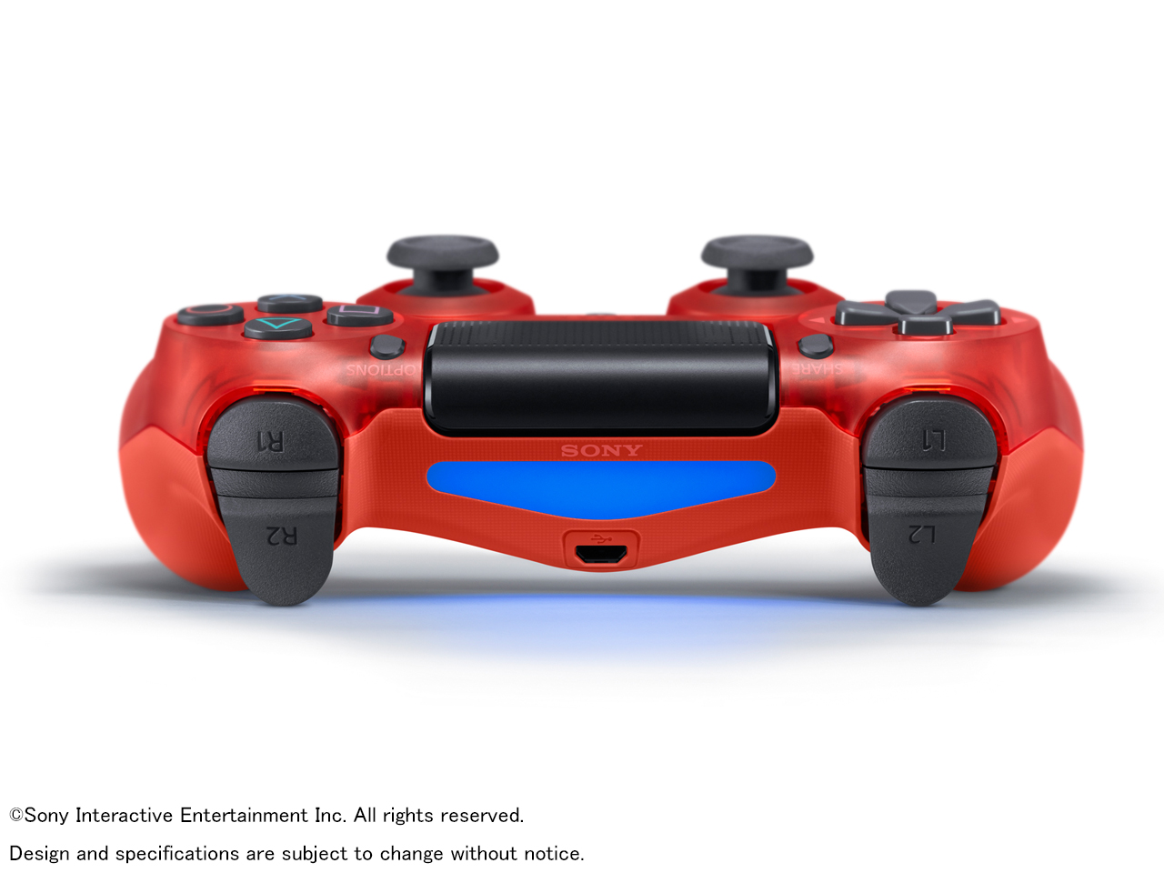 ���C�����X�R���g���[���[(DUALSHOCK 4) CUH-ZCT2J18 [���b�h�E�N���X�^��]