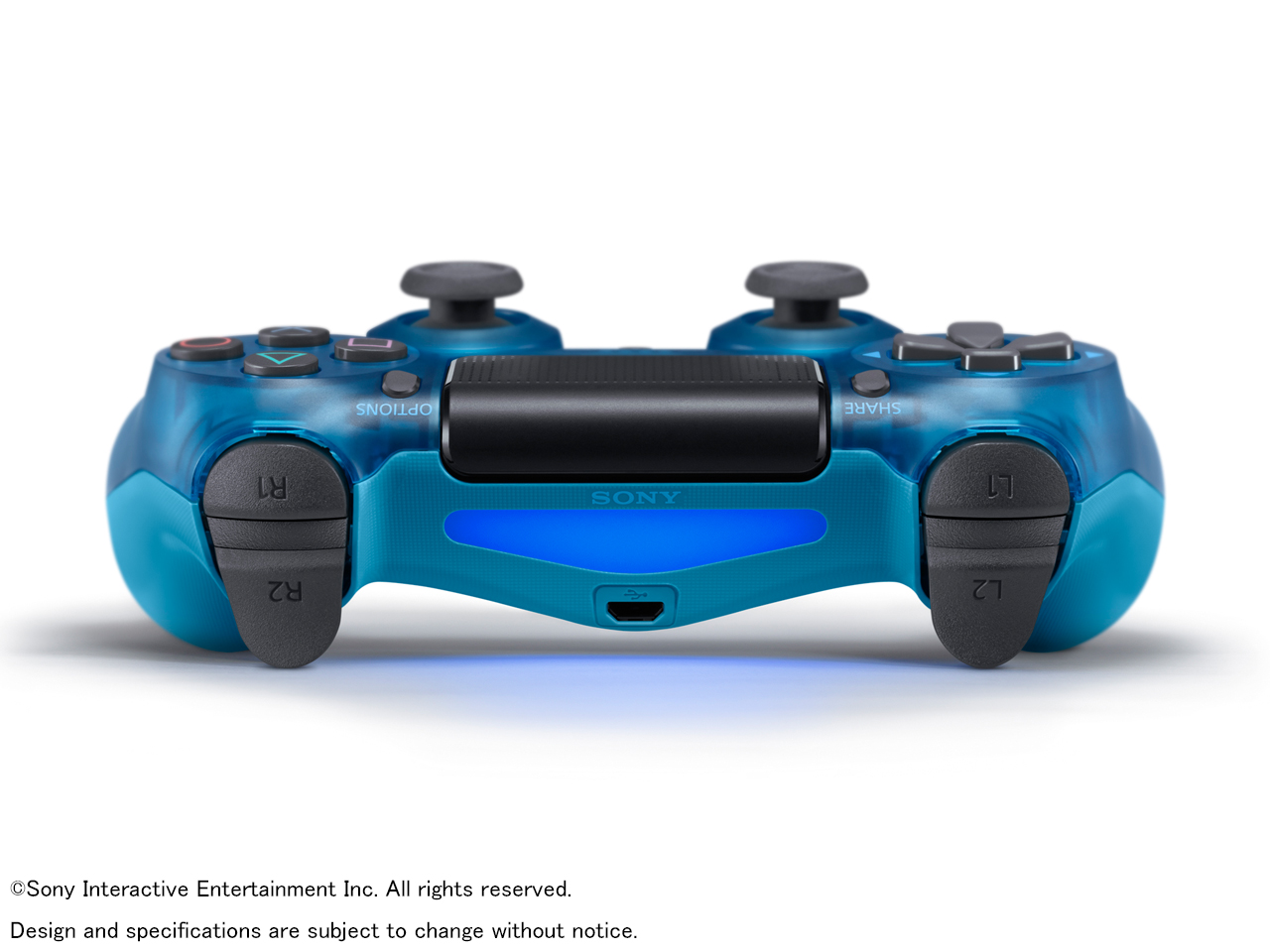 ���C�����X�R���g���[���[(DUALSHOCK 4) CUH-ZCT2J19 [�u���[�E�N���X�^��]