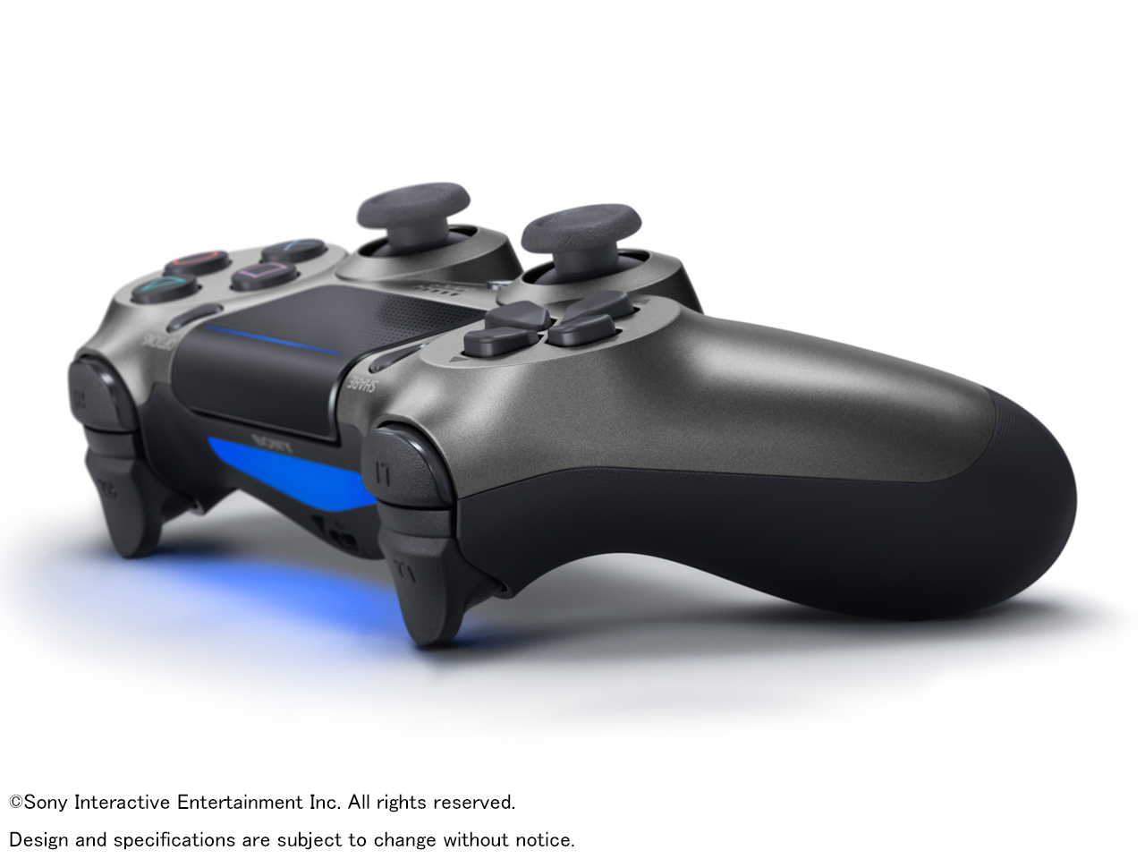 ���C�����X�R���g���[���[(DUALSHOCK 4) CUH-ZCT2J21 [�X�`�[���E�u���b�N]
