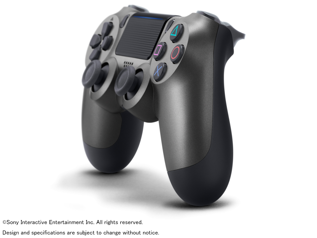 ���C�����X�R���g���[���[(DUALSHOCK 4) CUH-ZCT2J21 [�X�`�[���E�u���b�N]