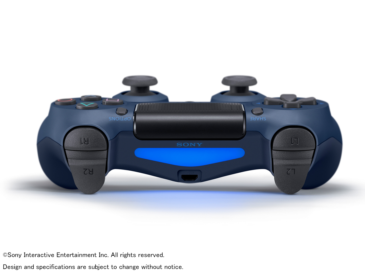 ���C�����X�R���g���[���[(DUALSHOCK 4) CUH-ZCT2J22 [�~�b�h�i�C�g�E�u���[]