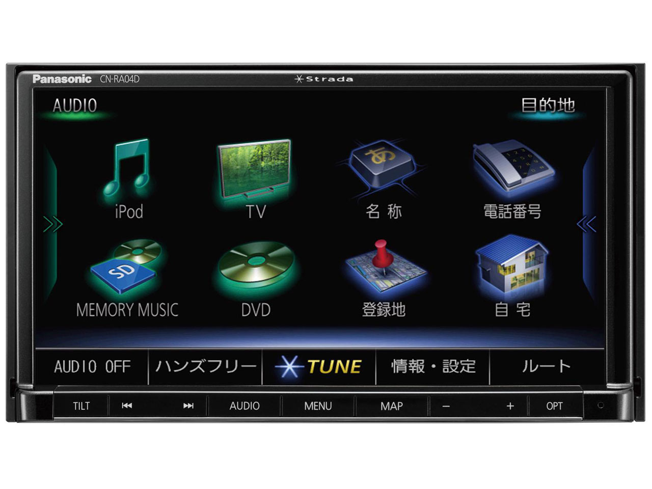 PanasonicストラーダCN-RA04D - カーナビ