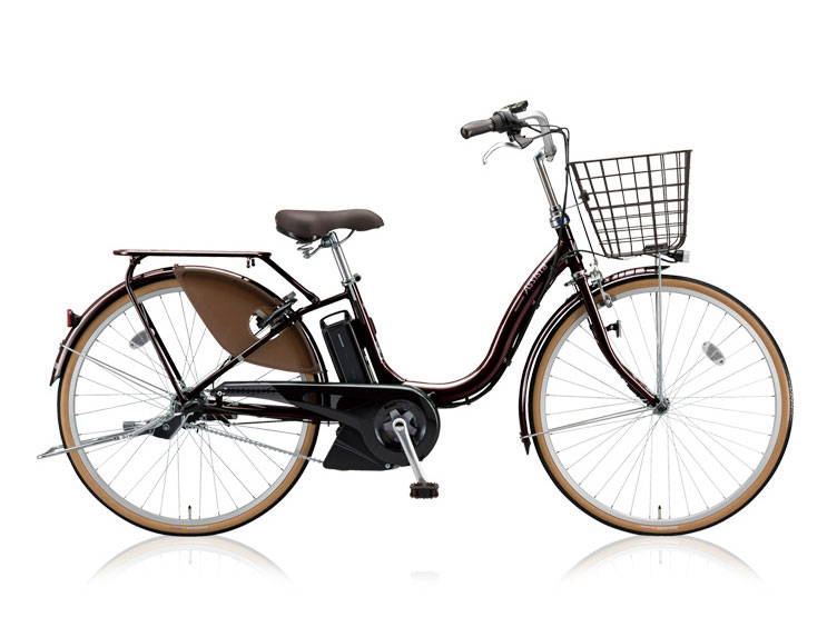 [475]送料無料 ブリヂストン電動自転車 アシスタ　充電器付き ブリヂストン アシスタファイン A4FC18 [F.Xカラメルブラウン] +