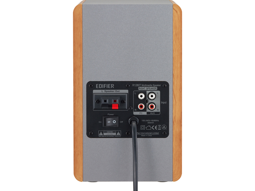 Edifier R1280t Back Panel 価格.com - 『本体 背面』 ED-R1280T の製品画像