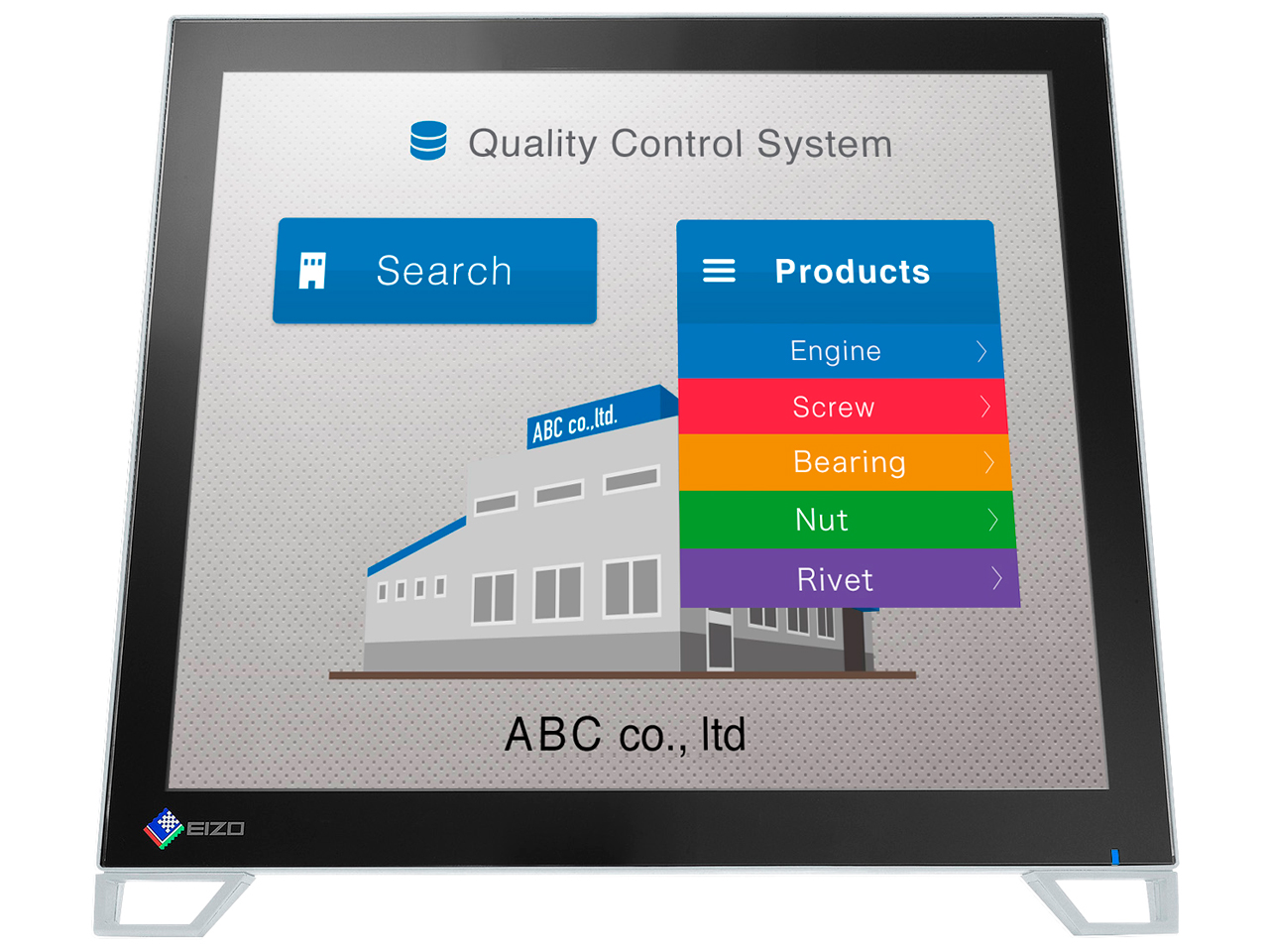 DuraVision FDS1782T-LGY [17�C���` �Z���[���O���C] �̐��i�摜