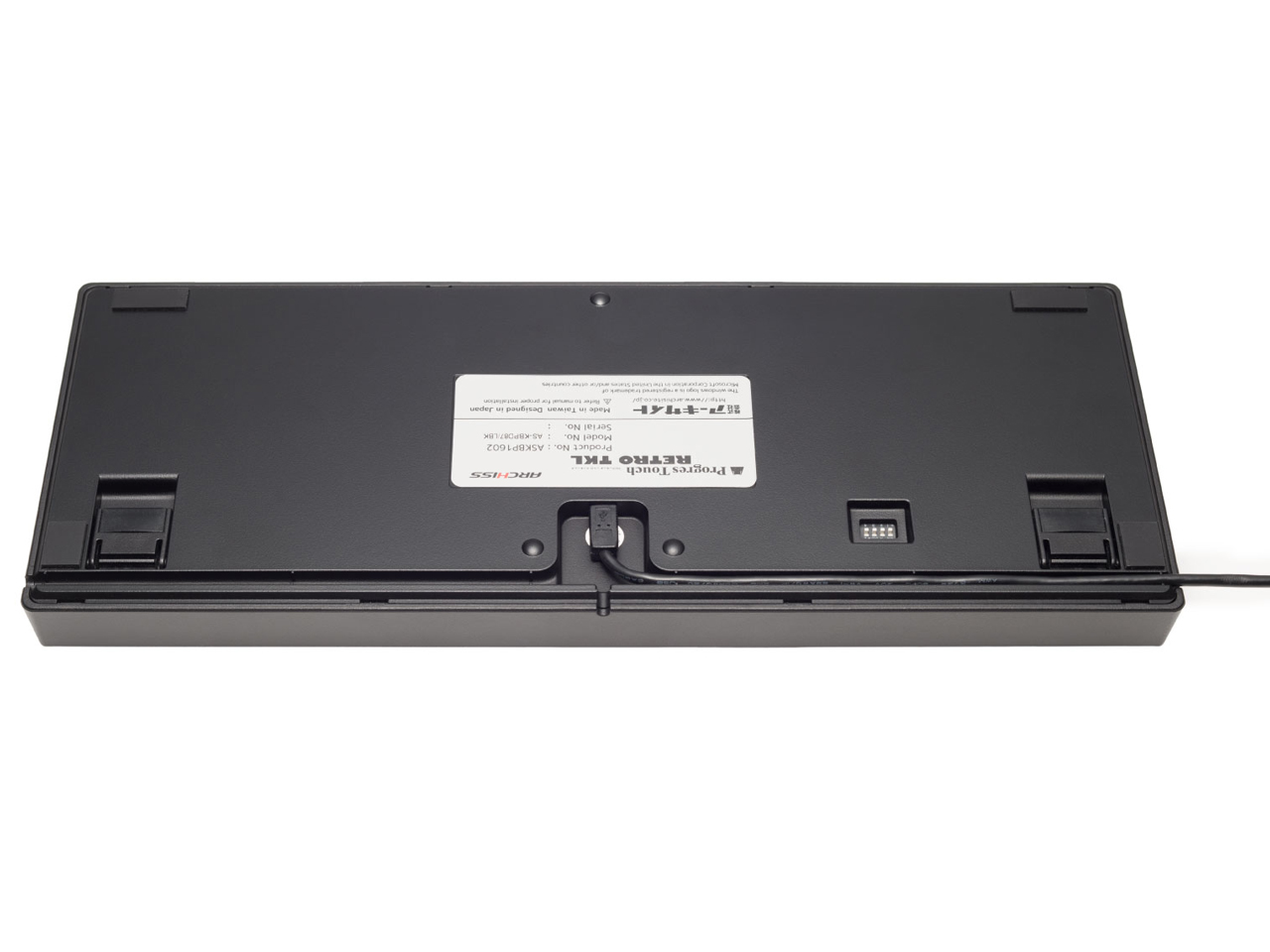 ProgresTouch RETRO TKL AS-KBPD87/LSBK �X�s�[�h�V���o�[�� [��]