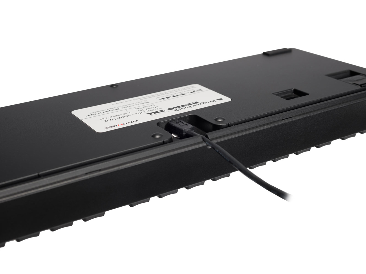 ProgresTouch RETRO TKL AS-KBPD87/LSBK �X�s�[�h�V���o�[�� [��]