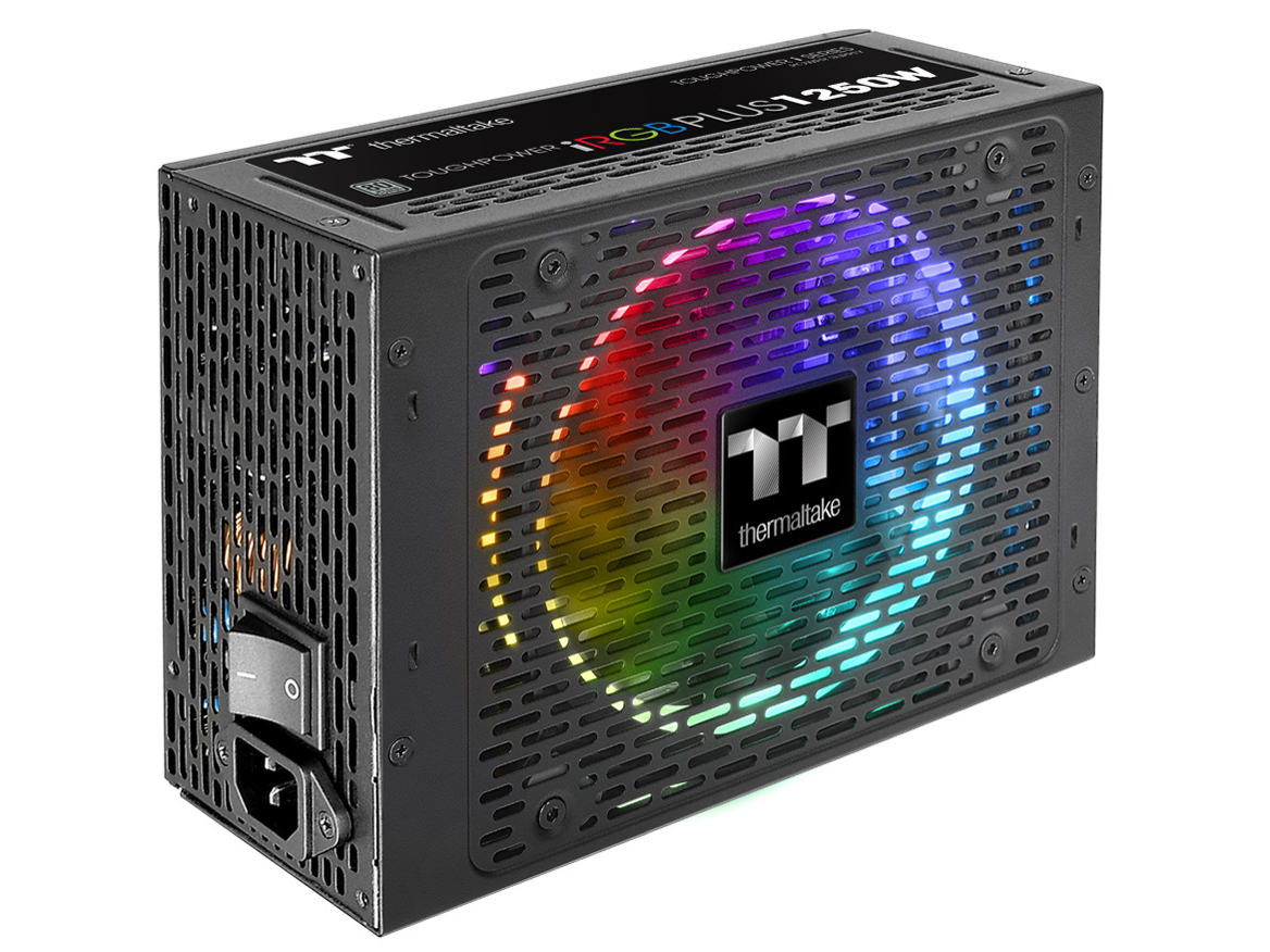 Toughpower DPS G Digital 1250W iRGB PLUS FAN TITANIUM PS-TPI-1250DPCTJP-T [Black]