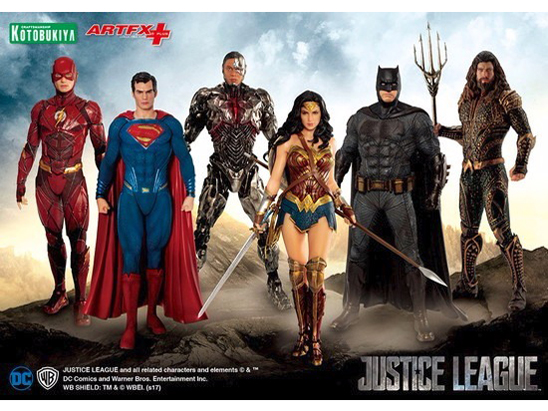 ARTFX+ JUSTICE LEAGUE 1/10 �A�N�A�}��