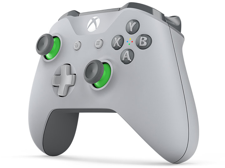 Xbox ���C�����X �R���g���[���[ WL3-00062 [�O���[/�O���[��]