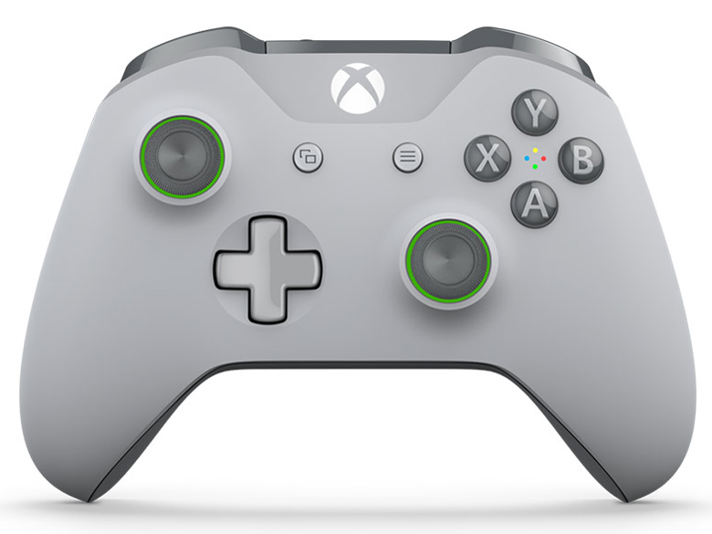 Xbox ���C�����X �R���g���[���[ WL3-00062 [�O���[/�O���[��] �̐��i�摜