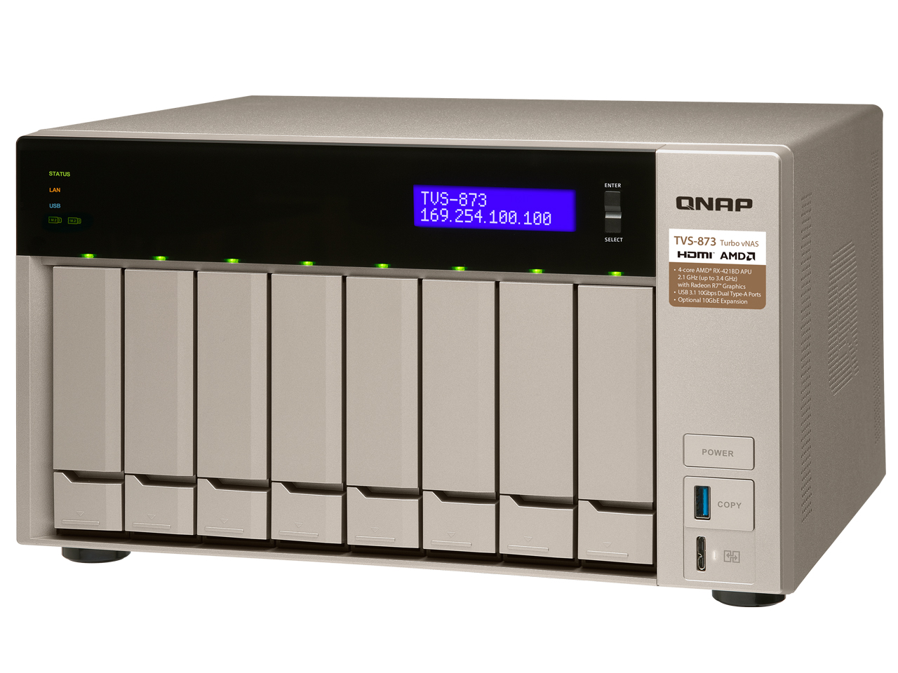TVS-873-8G