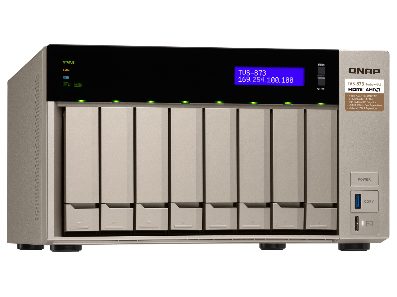 TVS-873-8G