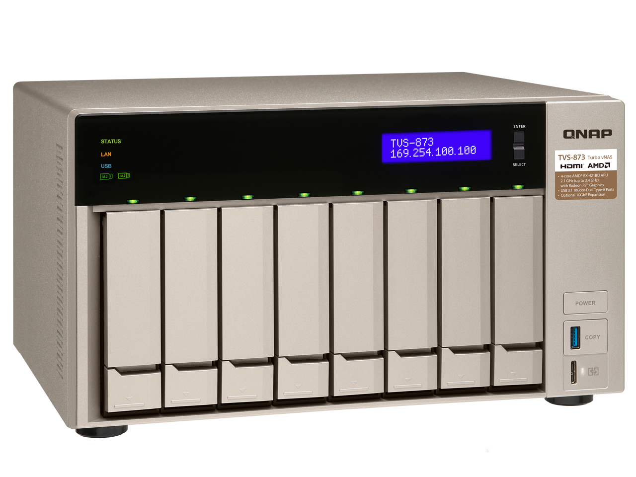 TVS-873-8G
