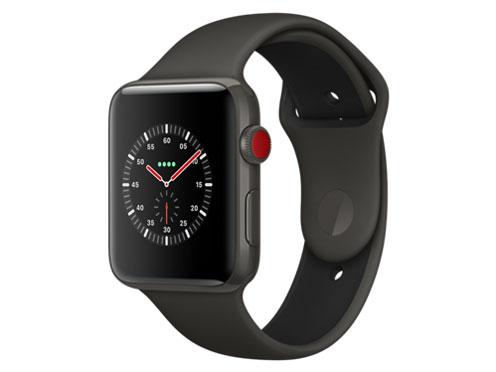 【限定1点】アップルウォッチ シリーズ3 本体GPS 42mm スペースグレイ Apple Apple Watch Edition Series 3 GPS+Cellularモデル 42mm