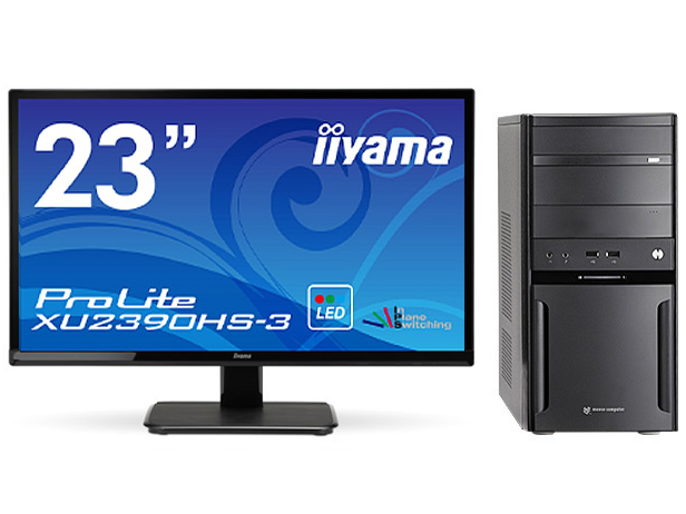 LUV MACHINES LM-iG440XN-SH2-HC-P23W Core i7/16GB������/240GB SSD+2TB HDD/GTX 1060/��F�؃J����&�t���Z�b�g���f�� �̐��i�摜