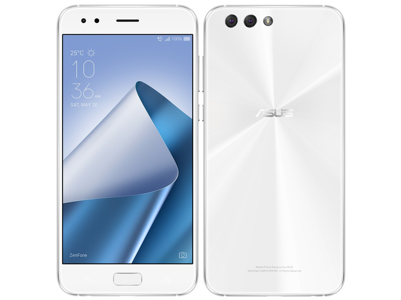 ZenFone 4 SIM�t���[ [���[�����C�g�z���C�g] �̐��i�摜