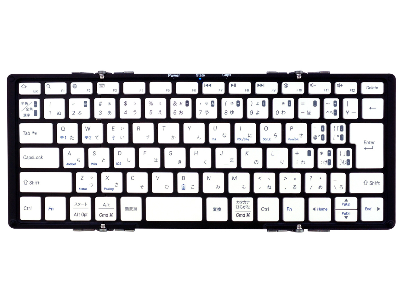 MOBO Keyboard AM-KTF83J-GB [�u���b�N] �̐��i�摜