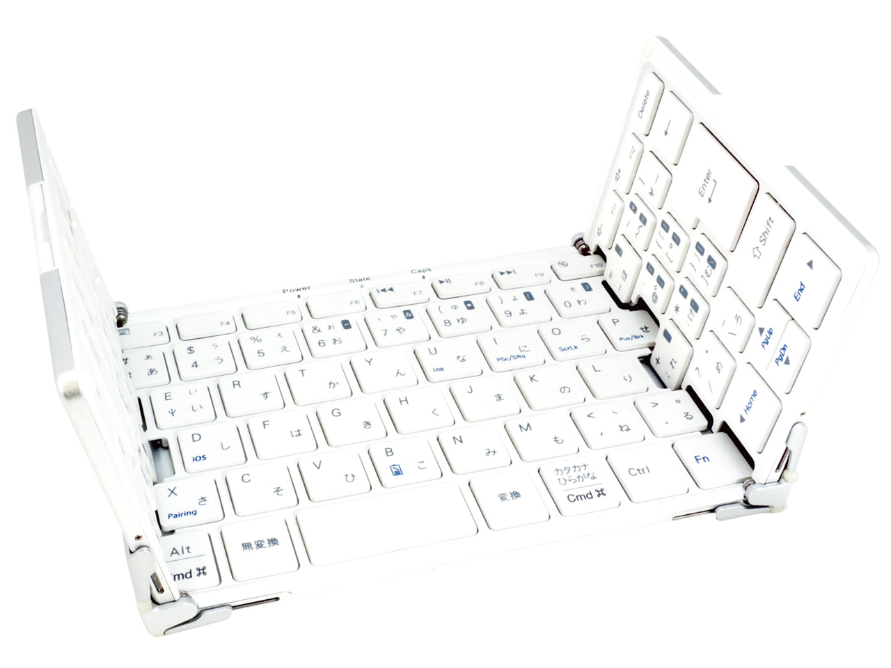 MOBO Keyboard AM-KTF83J-SW [�z���C�g]