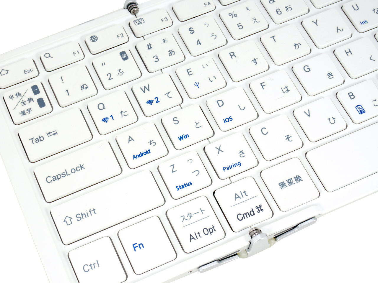 MOBO Keyboard AM-KTF83J-SW [�z���C�g]