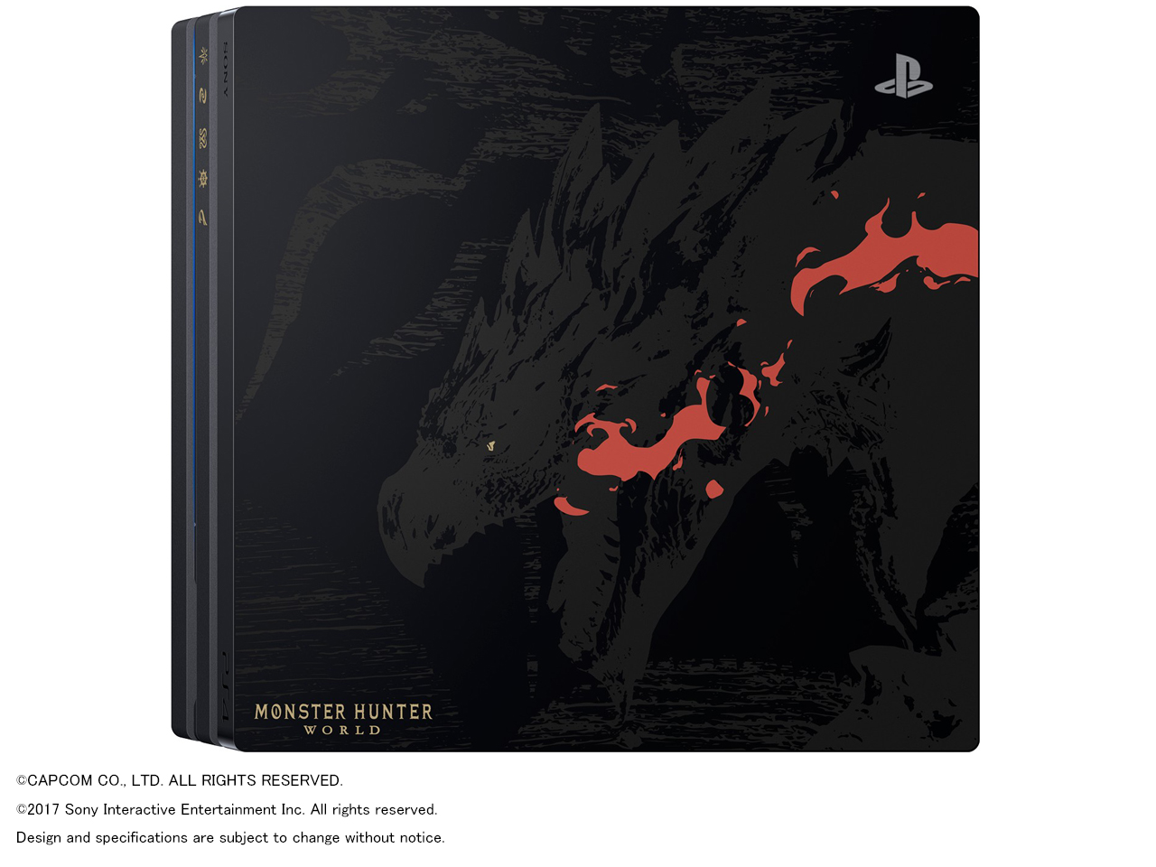 �v���C�X�e�[�V����4 Pro HDD 1TB MONSTER HUNTER�F WORLD LIOLAEUS EDITION CUHJ-10020