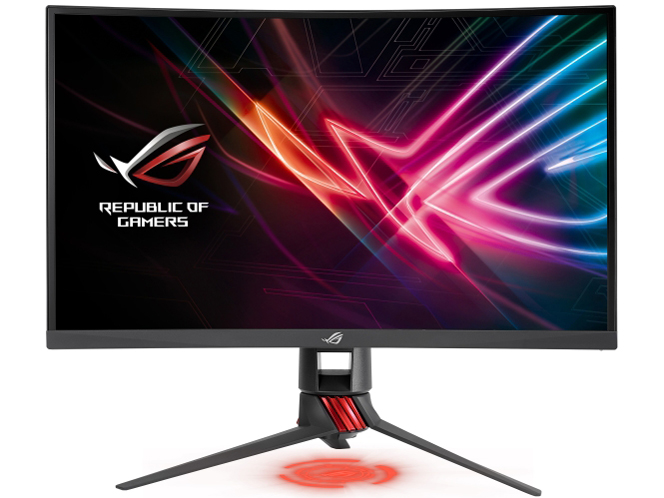 ROG STRIX XG27VQ [27�C���` �_�[�N�O���C/Red] �̐��i�摜