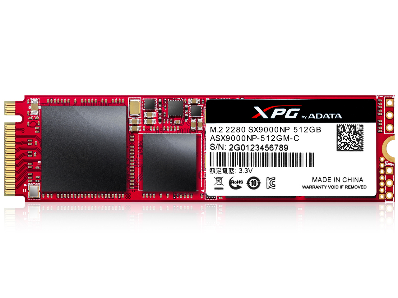 XPG SX9000 ASX9000NP-512GM-C �̐��i�摜