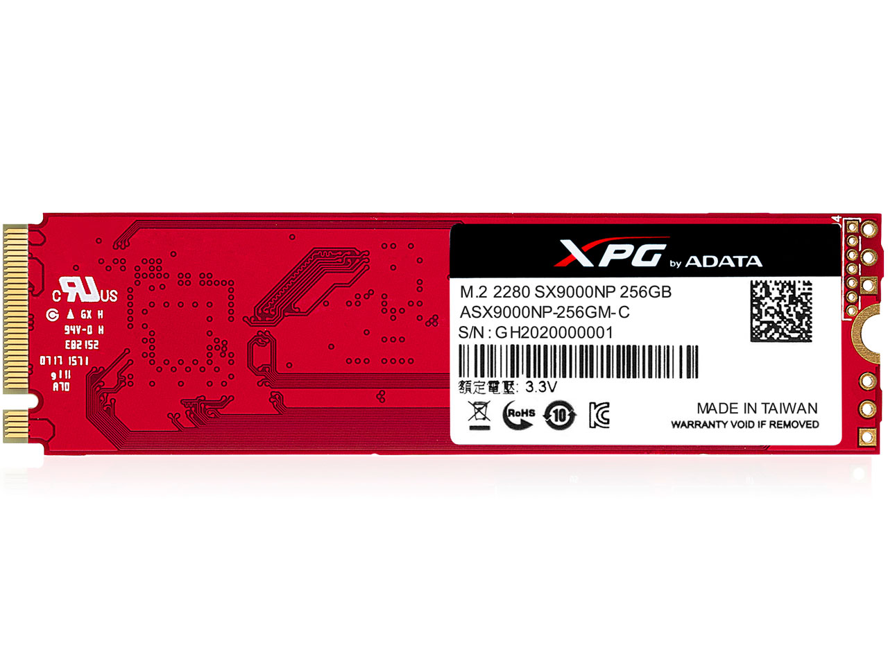 XPG SX9000 ASX9000NP-256GM-C