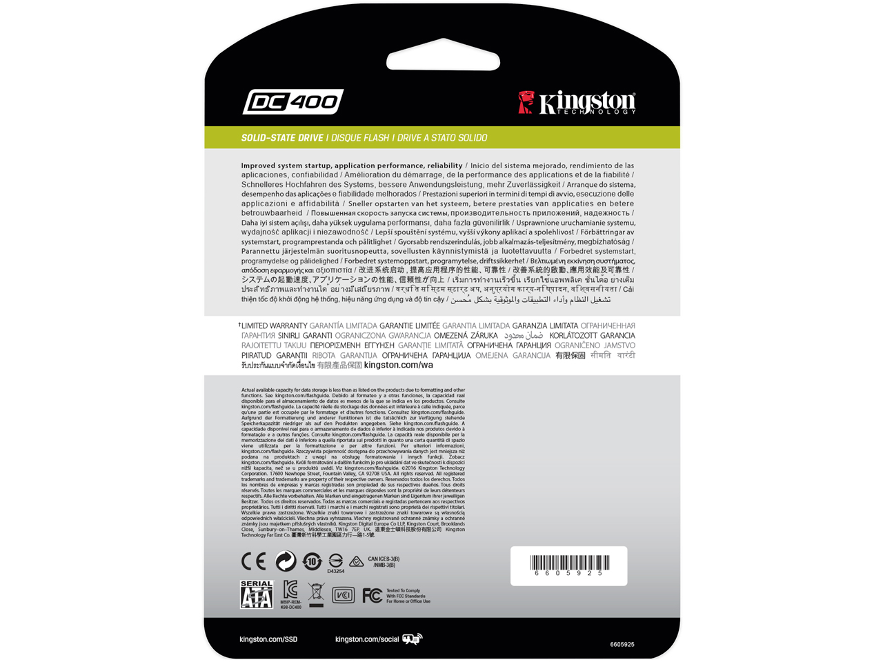 SSDNow DC400 SEDC400S37/480G