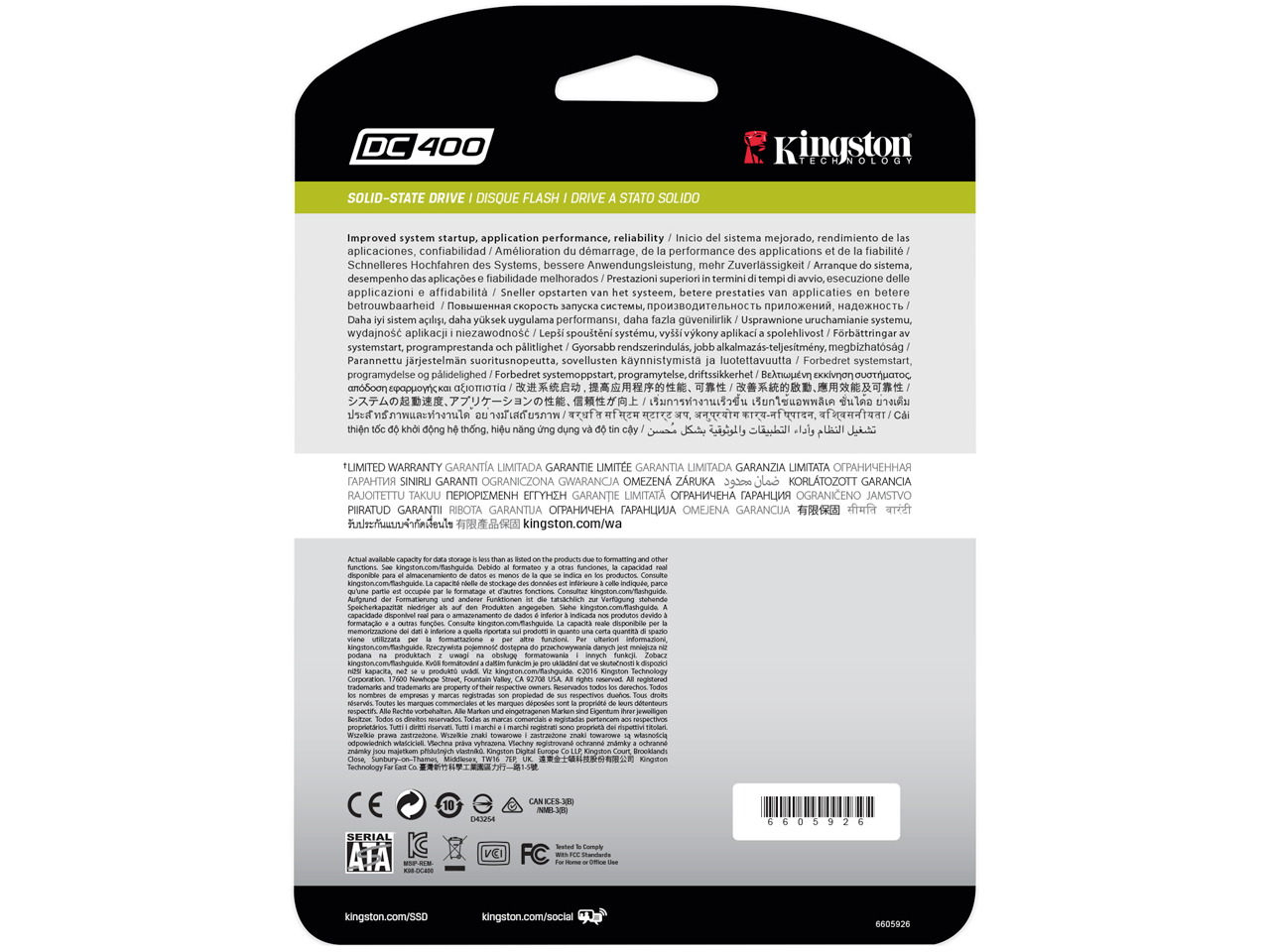 SSDNow DC400 SEDC400S37/960G