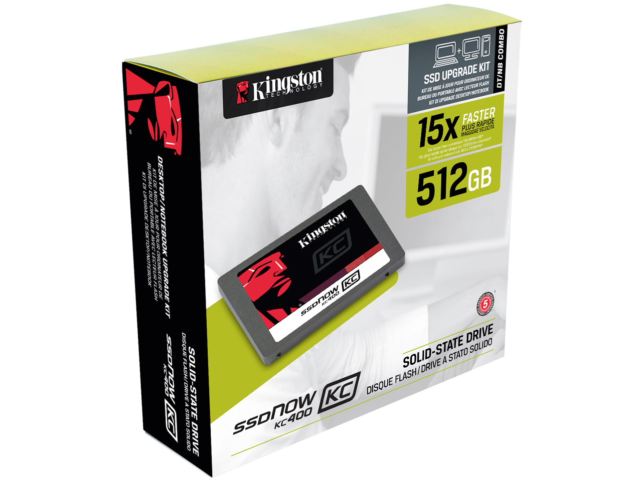 SSDNow KC400 Drive SKC400S3B7A/512G
