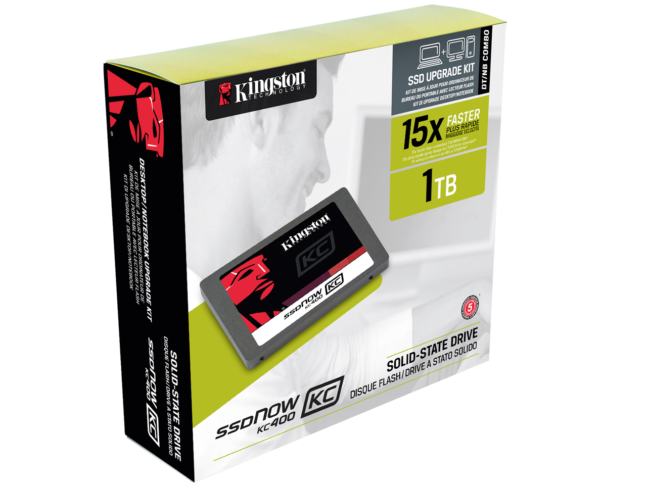 SSDNow KC400 Drive SKC400S3B7A/1T