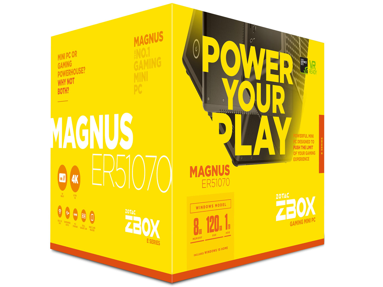 ZOTAC ZBOX MAGNUS ER51070 ZBOX-ER51070-J-W2B