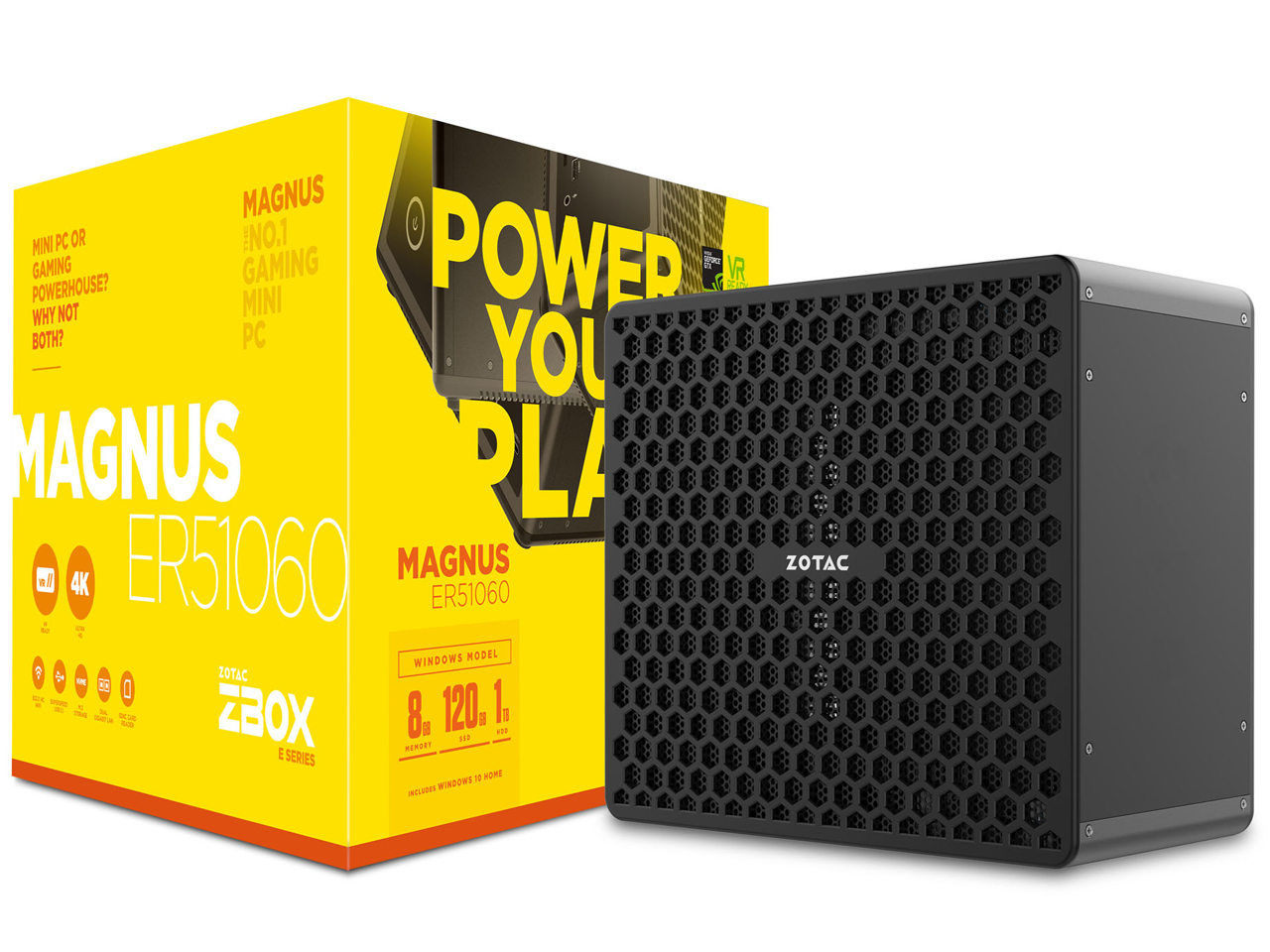 ZOTAC ZBOX MAGNUS ER51060 ZBOX-ER51060-J-W2B
