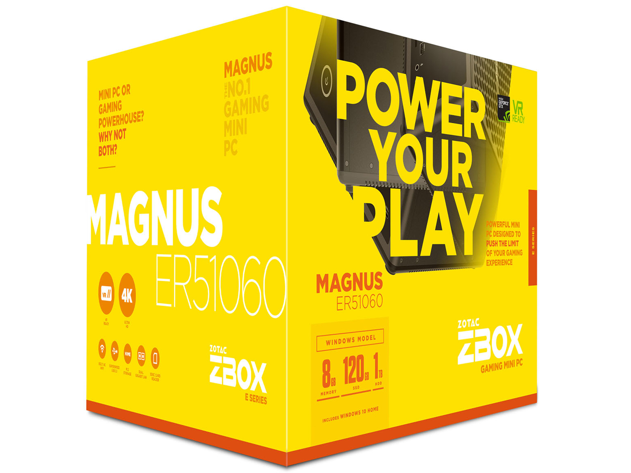 ZOTAC ZBOX MAGNUS ER51060 ZBOX-ER51060-J-W2B